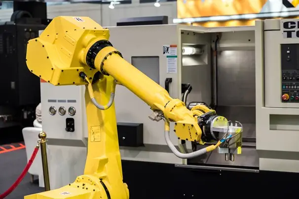 Custom machined parts for robots