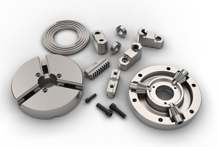 parts of CNC turning machine