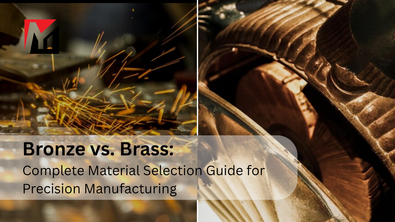 Bronce frente a latón: Guía completa de selección de materiales para la fabricación de precisión