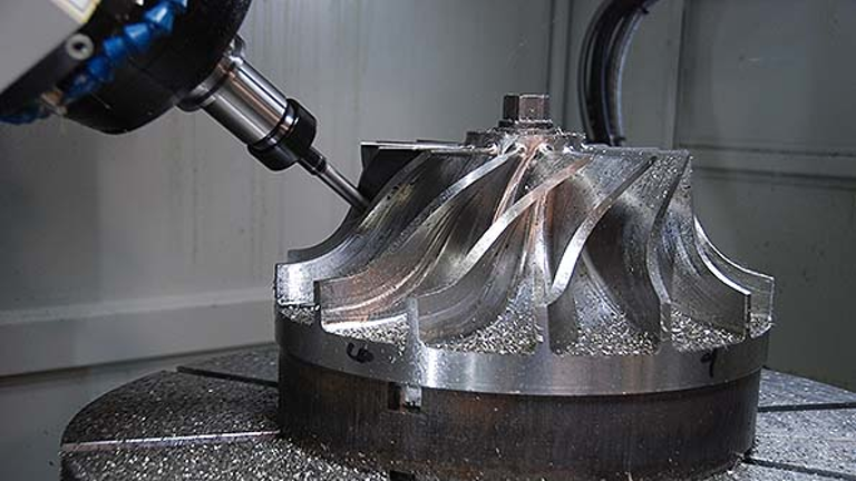5-axis CNC machining